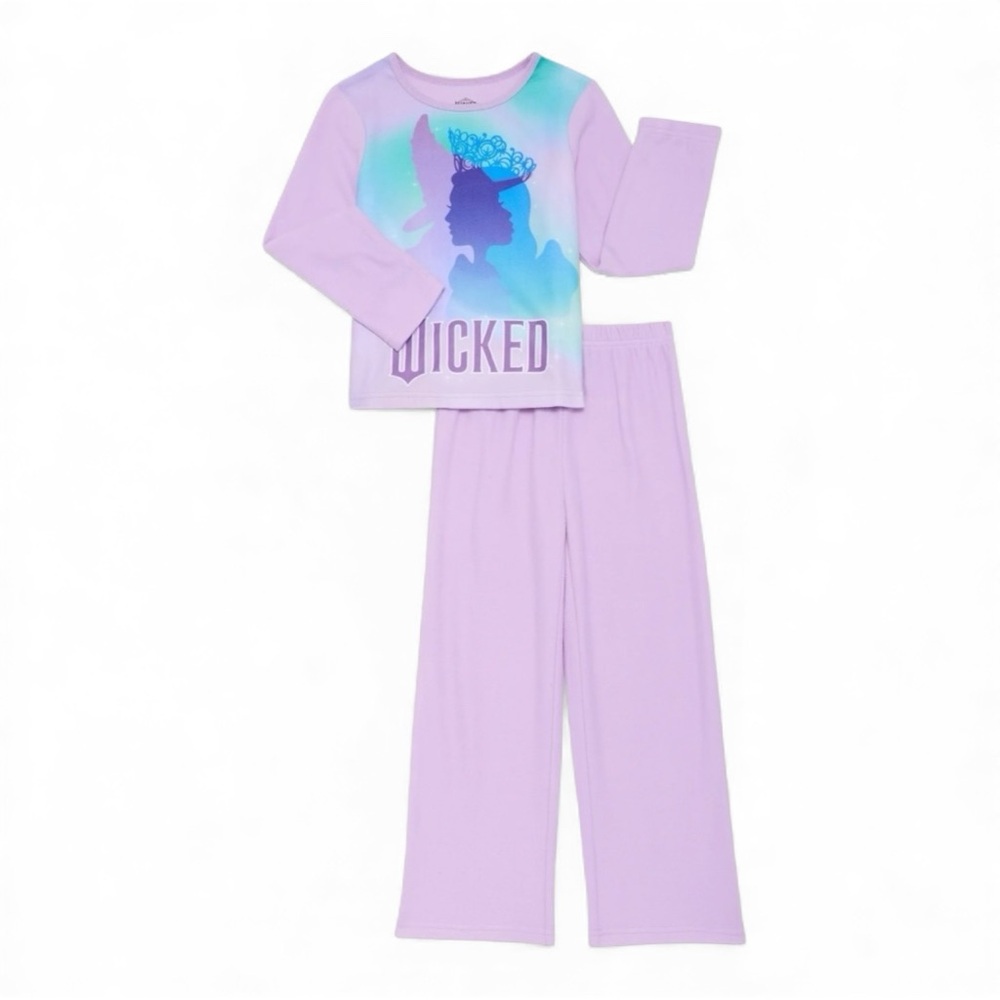 Kids Wicked Pajama Set in Lavender-Size 4/5
